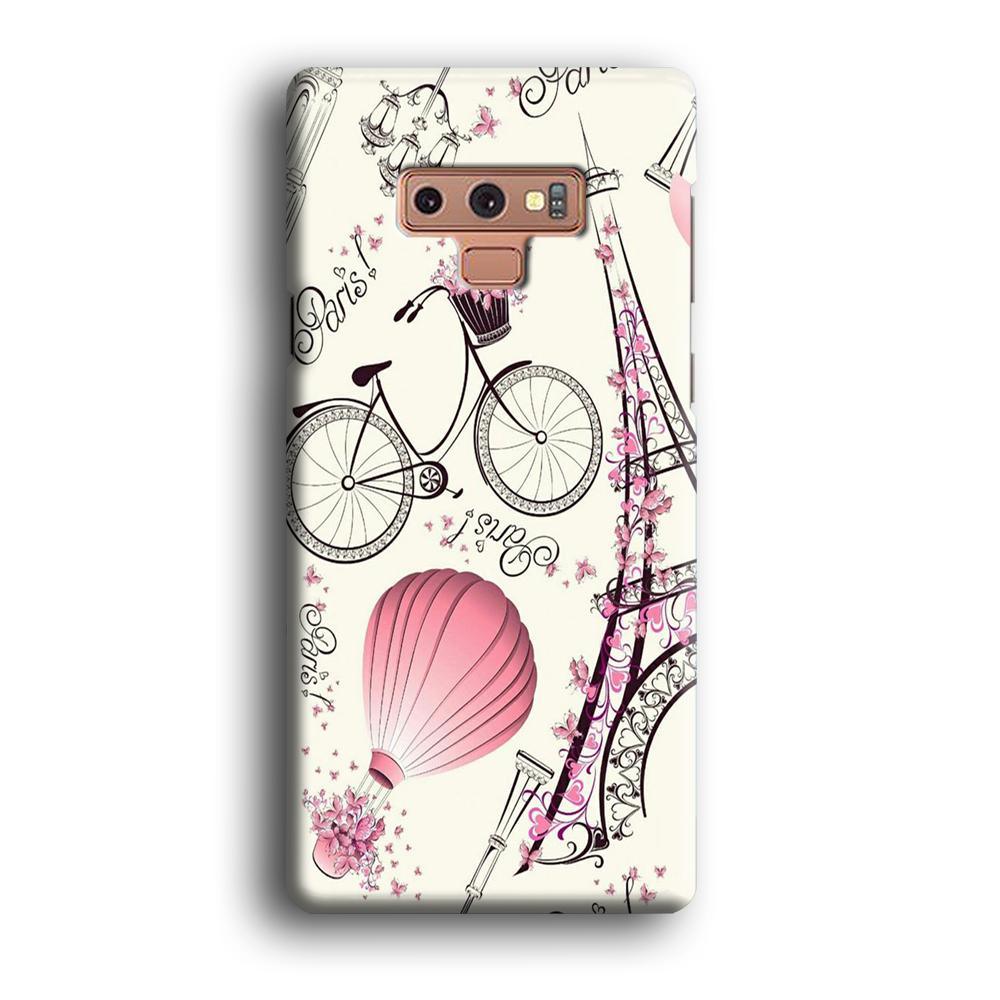 Vacation in Paris Samsung Galaxy Note 9 Case-Oxvistore