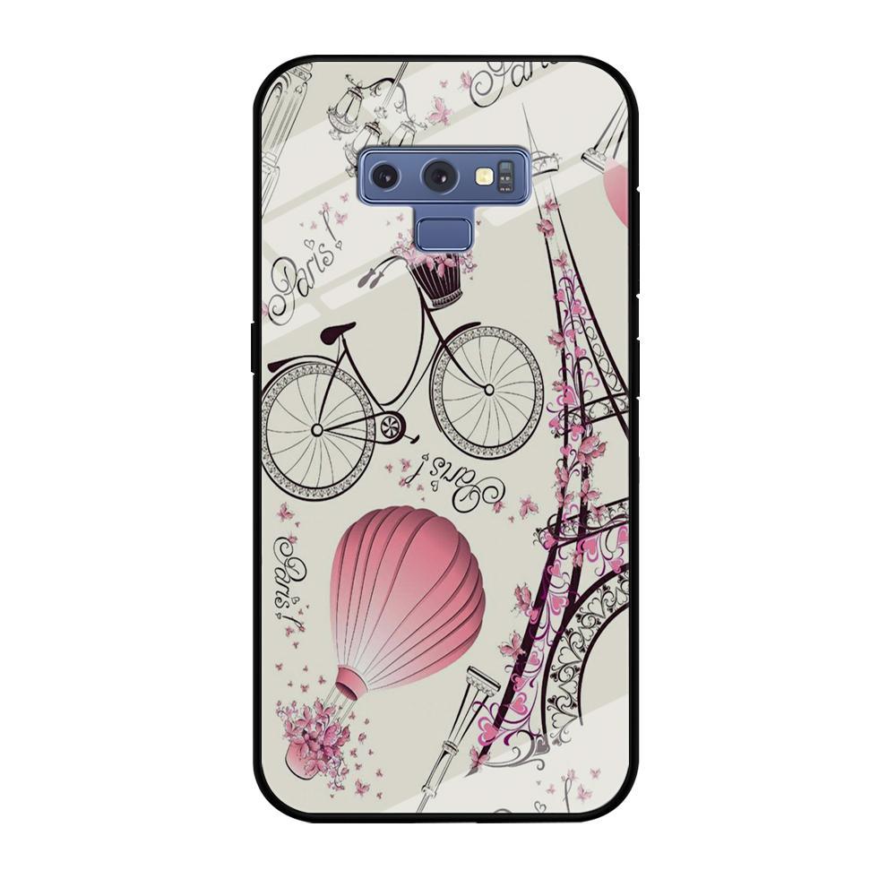 Vacation in Paris Samsung Galaxy Note 9 Case-Oxvistore