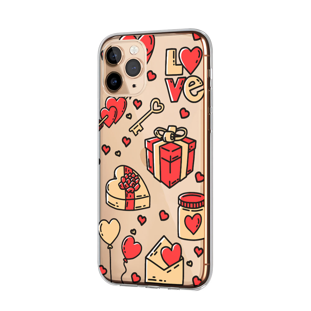 Valentines A Love That Has Grown Clear Soft Case