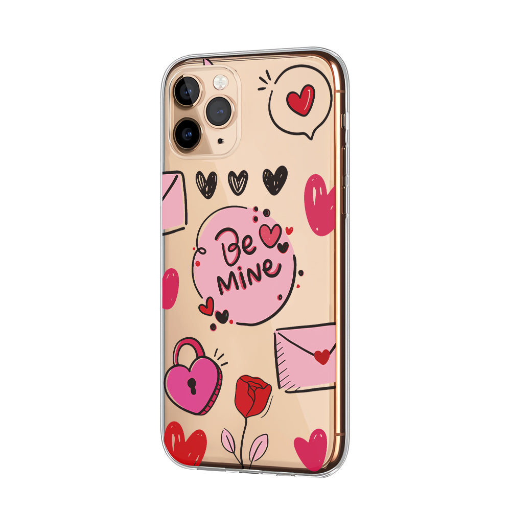 Valentines Proving Love Clear Soft Case