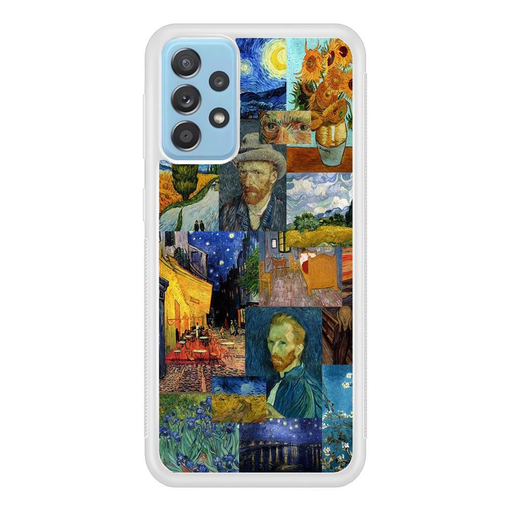 Van Gogh Destiny of Art Samsung Galaxy A72 Case-Oxvistore