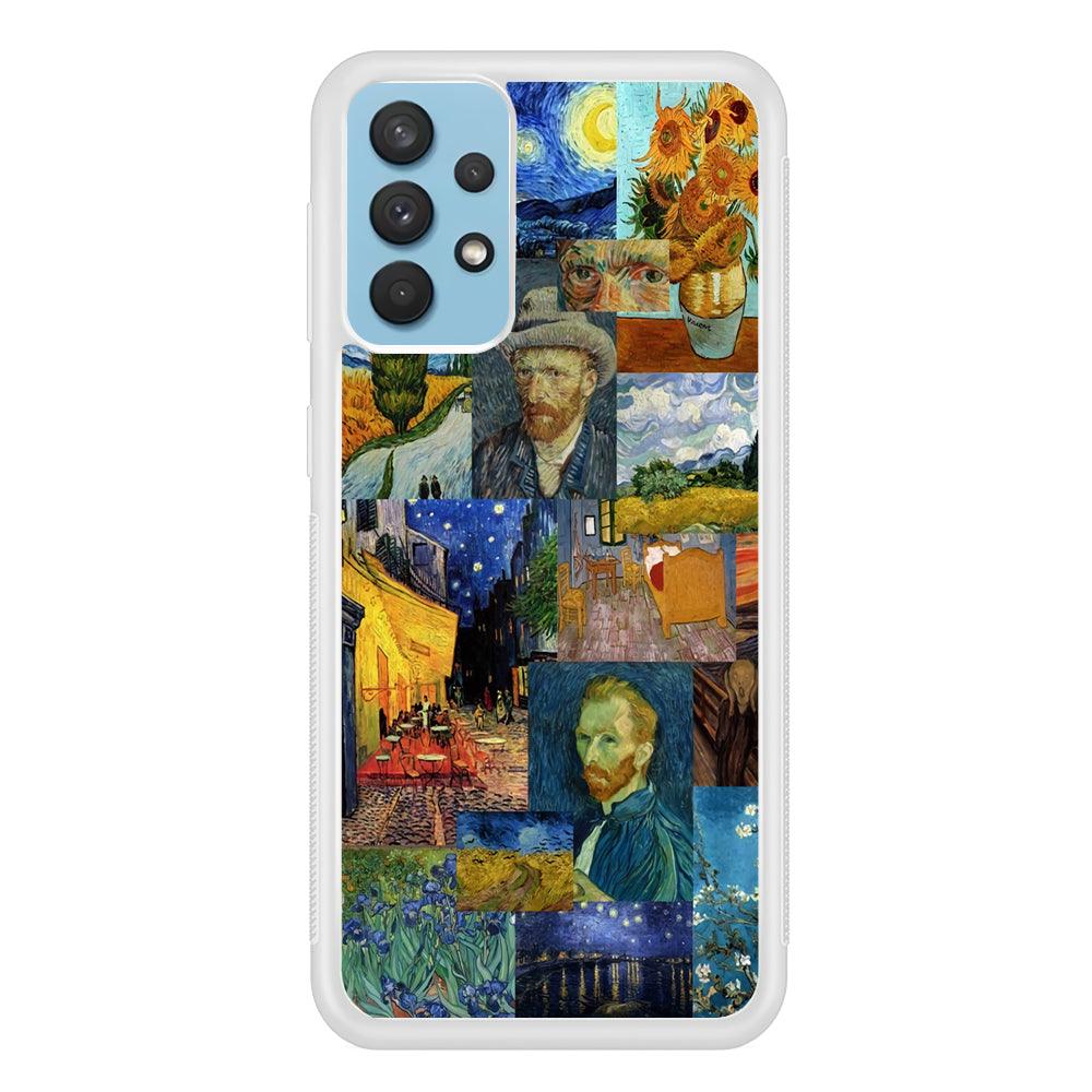 Van Gogh Destiny of Art Samsung Galaxy A32 Case-Oxvistore