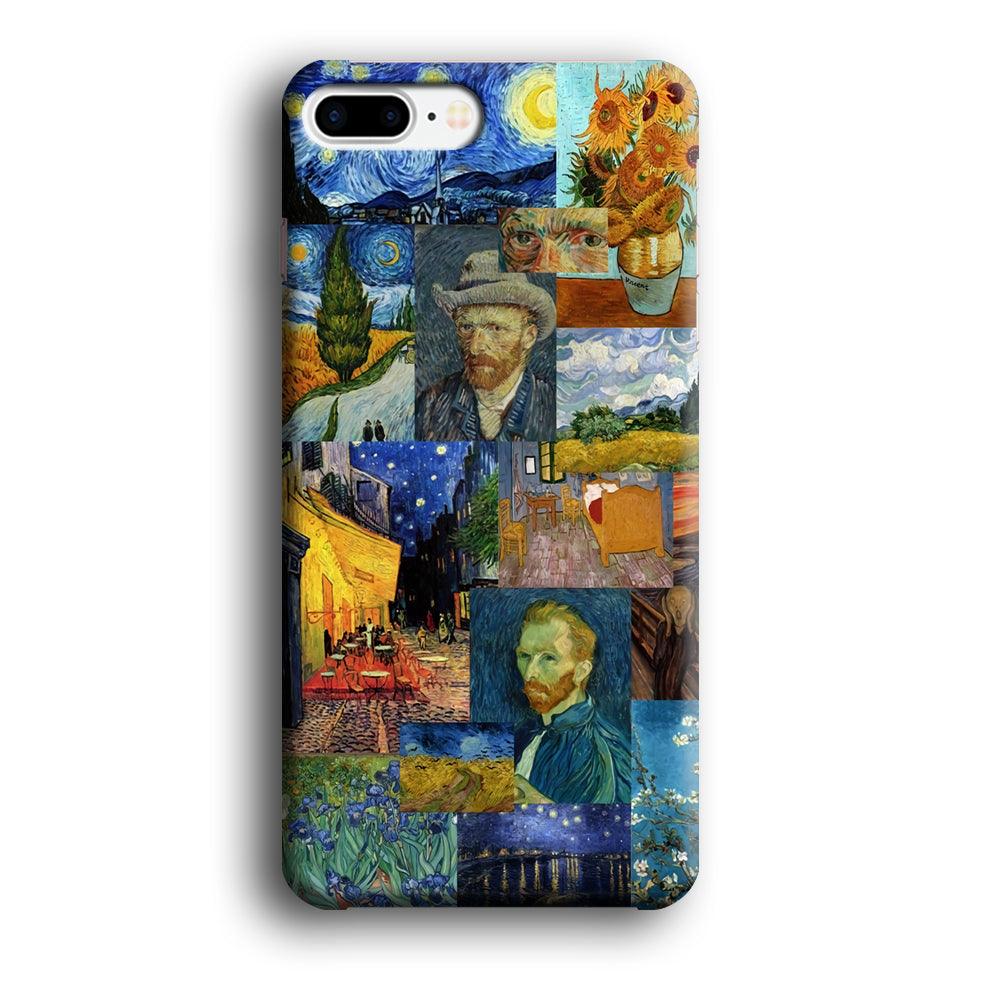 Van Gogh Destiny of Art iPhone 8 Plus Case-Oxvistore