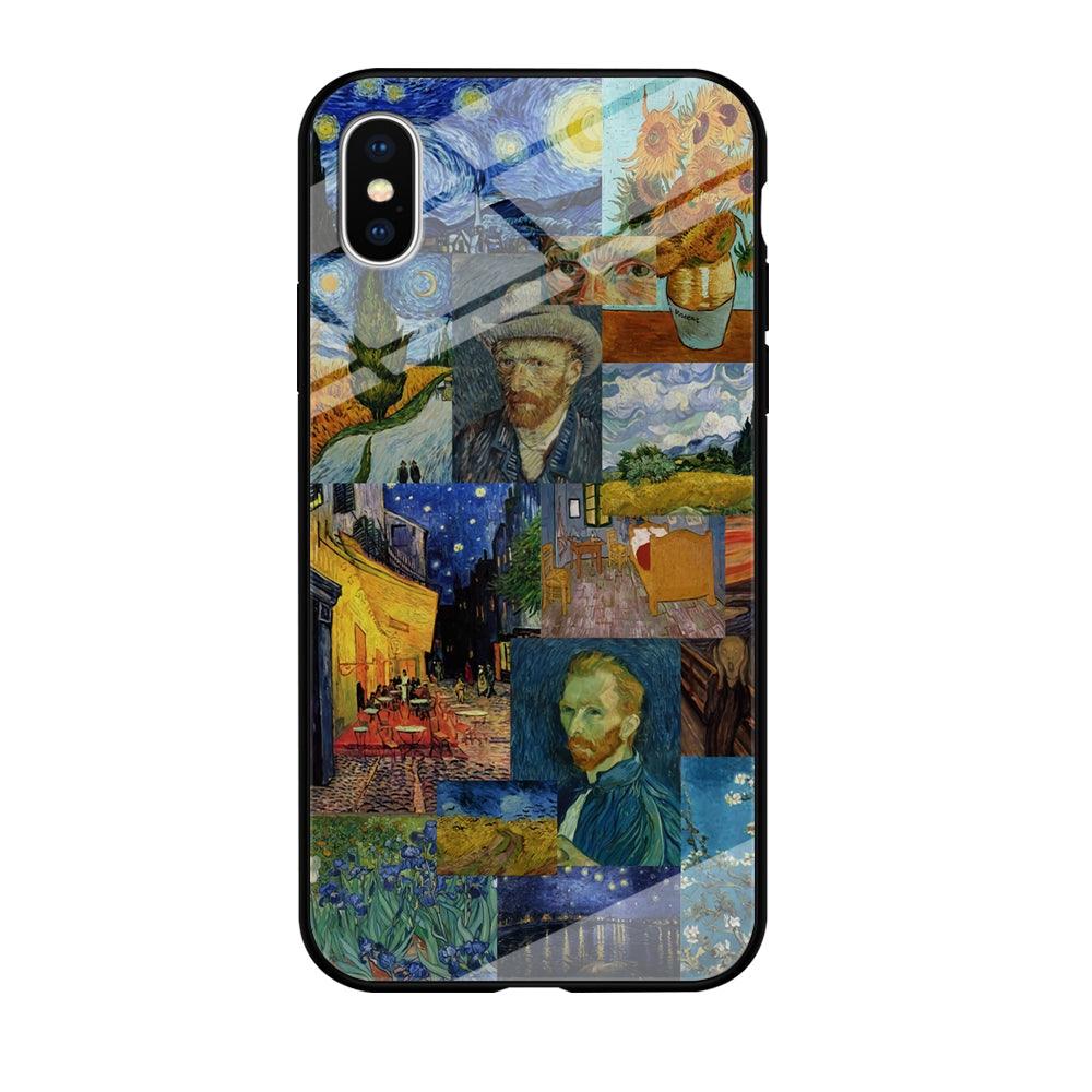 Van Gogh Destiny of Art iPhone XS Case-Oxvistore