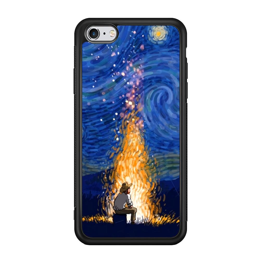 Van Gogh Ideas from Fire Flame iPhone 6 Plus | 6s Plus Case-Oxvistore