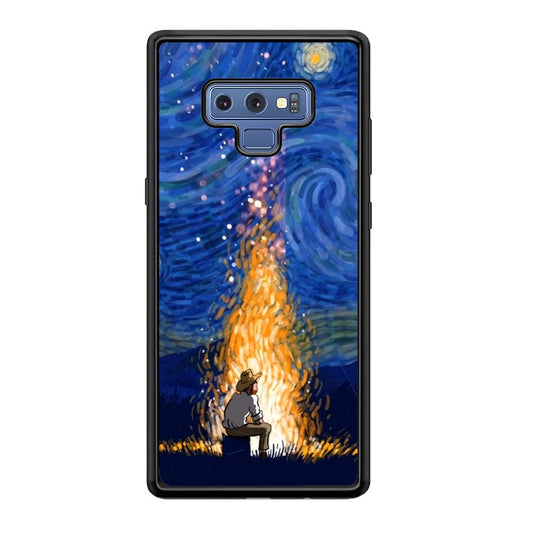 Van Gogh Ideas from Fire Flame Samsung Galaxy Note 9 Case-Oxvistore