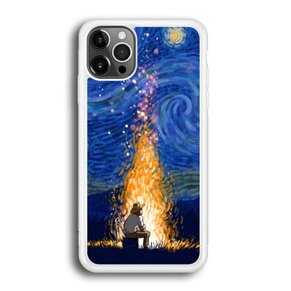 Van Gogh Ideas from Fire Flame iPhone 12 Pro Case-Oxvistore