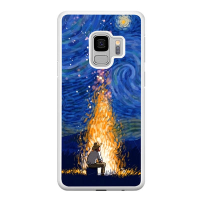 Van Gogh Ideas from Fire Flame Samsung Galaxy S9 Case-Oxvistore