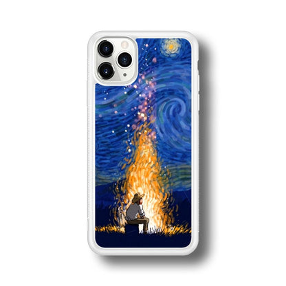 Van Gogh Ideas from Fire Flame iPhone 11 Pro Case-Oxvistore