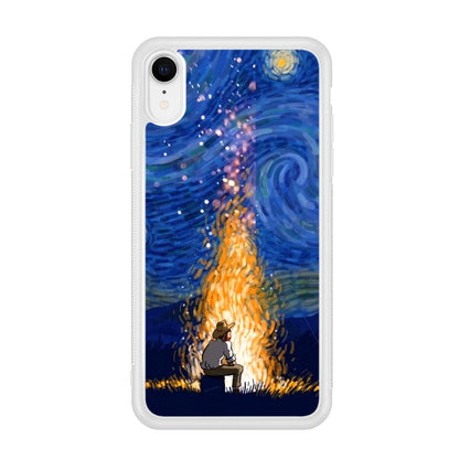 Van Gogh Ideas from Fire Flame iPhone XR Case-Oxvistore