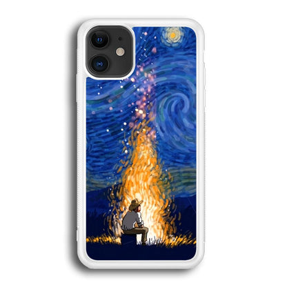 Van Gogh Ideas from Fire Flame iPhone 12 Case-Oxvistore