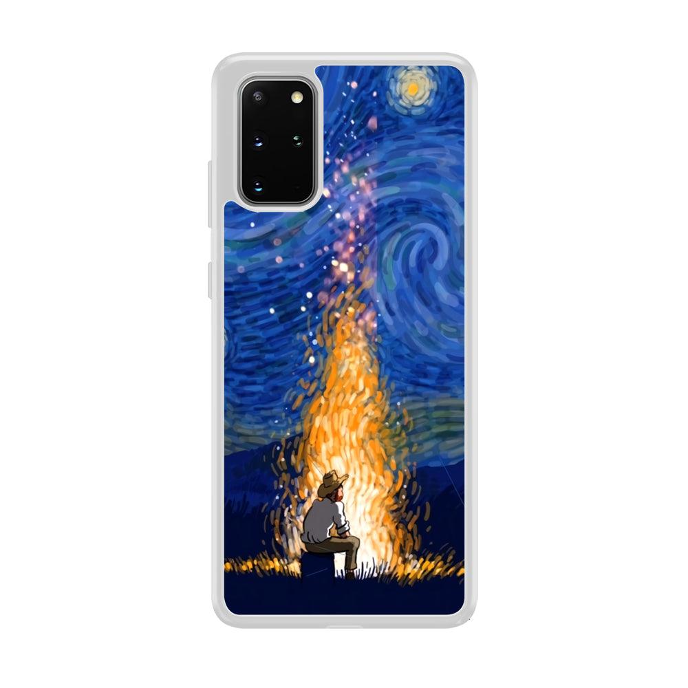 Van Gogh Ideas from Fire Flame Samsung Galaxy S20 Plus Case-Oxvistore