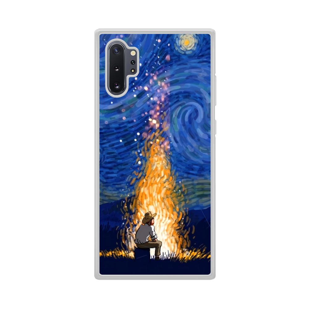 Van Gogh Ideas from Fire Flame Samsung Galaxy Note 10 Plus Case-Oxvistore