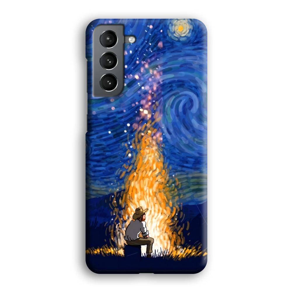 Van Gogh Ideas from Fire Flame Samsung Galaxy S21 Plus Case-Oxvistore