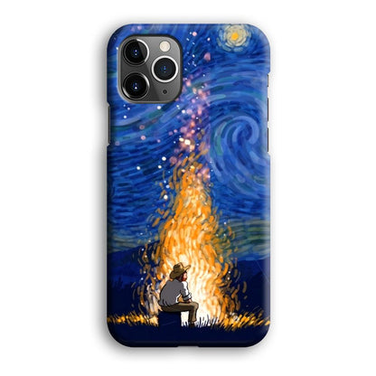 Van Gogh Ideas from Fire Flame iPhone 12 Pro Max Case-Oxvistore