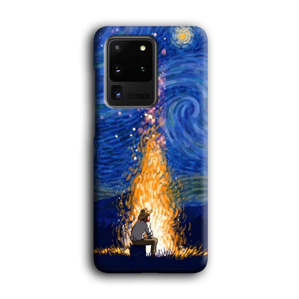 Van Gogh Ideas from Fire Flame Samsung Galaxy S20 Ultra Case-Oxvistore