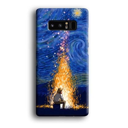 Van Gogh Ideas from Fire Flame Samsung Galaxy Note 8 Case-Oxvistore