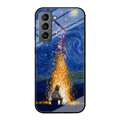 Van Gogh Ideas from Fire Flame Samsung Galaxy S21 Plus Case-Oxvistore