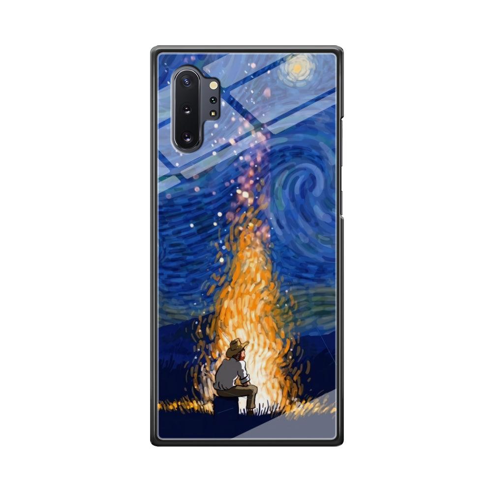 Van Gogh Ideas from Fire Flame Samsung Galaxy Note 10 Plus Case-Oxvistore