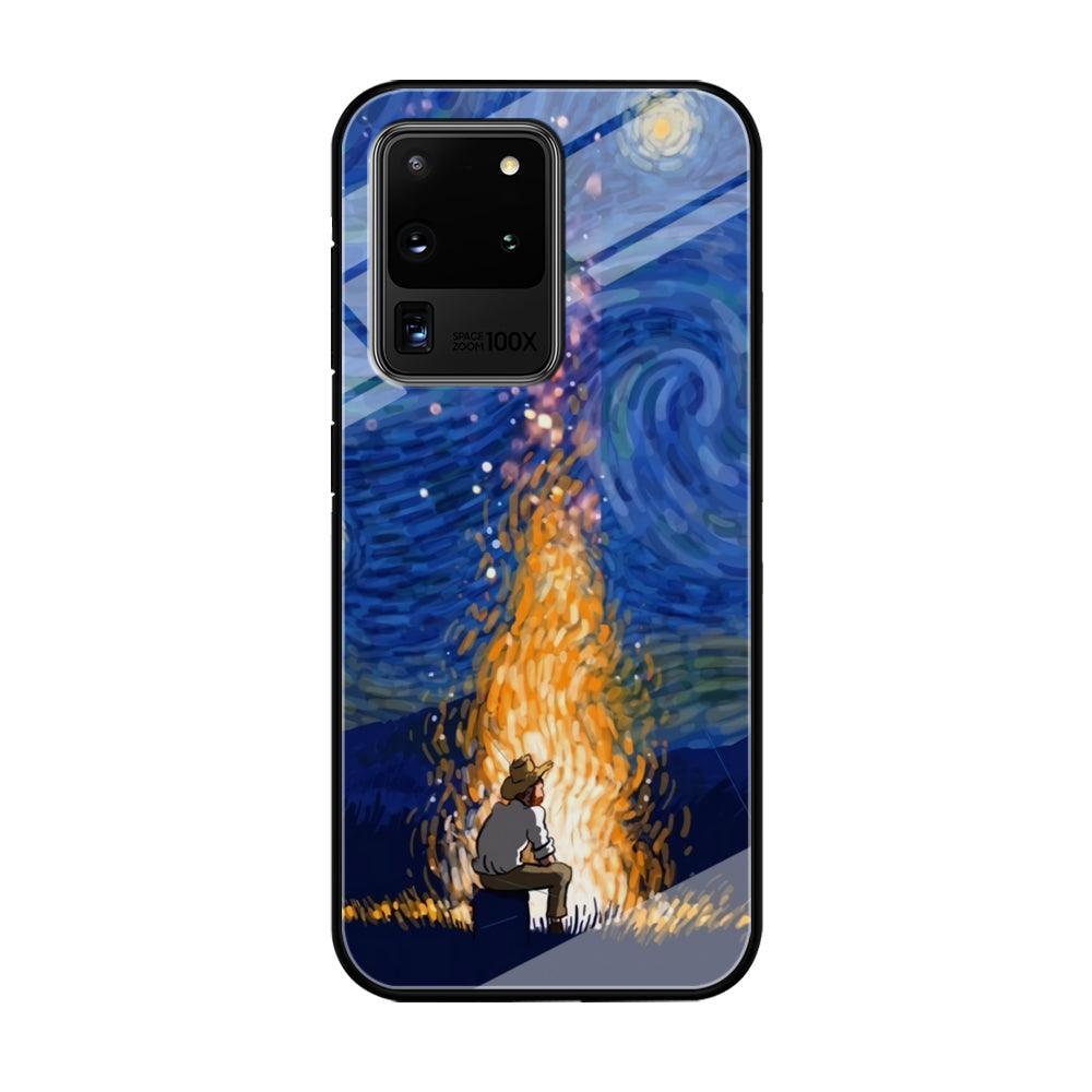 Van Gogh Ideas from Fire Flame Samsung Galaxy S20 Ultra Case-Oxvistore