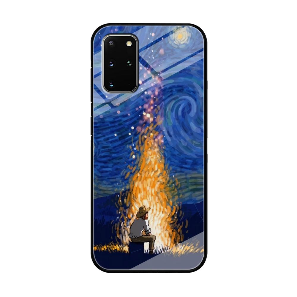 Van Gogh Ideas from Fire Flame Samsung Galaxy S20 Plus Case-Oxvistore