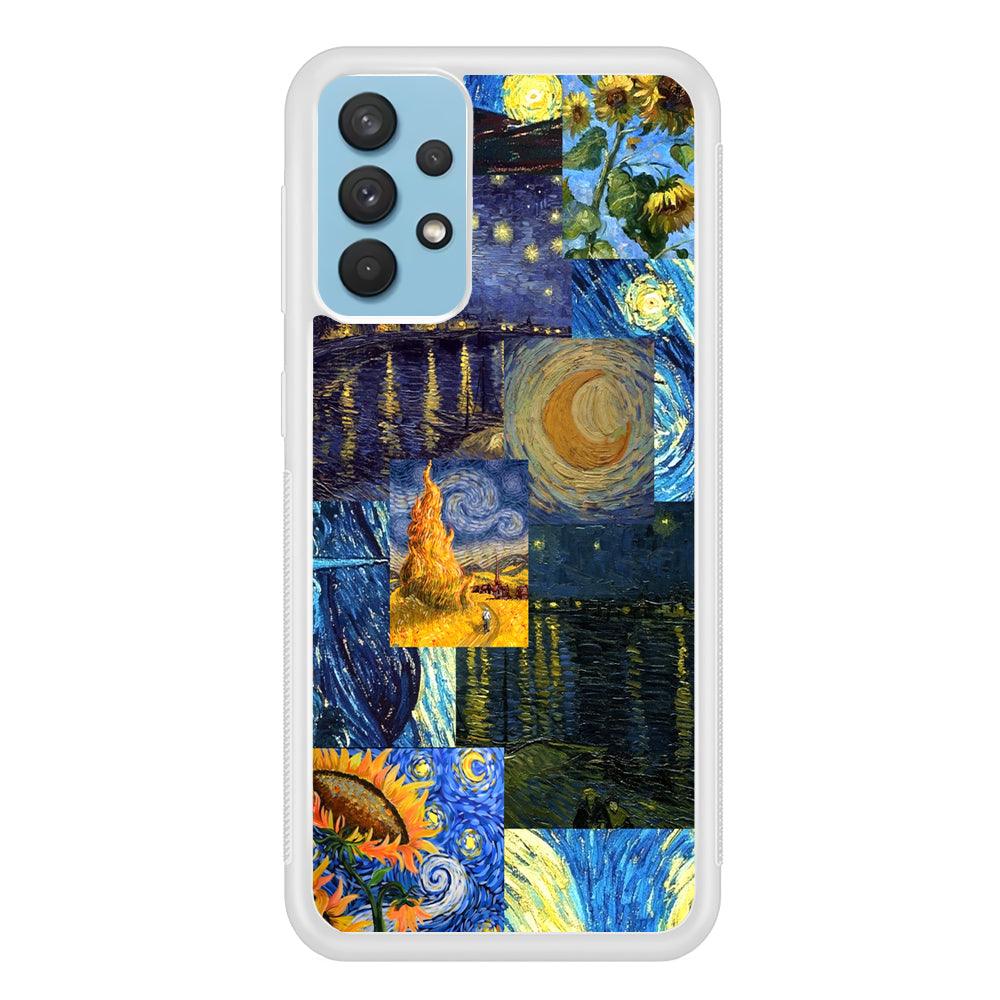 Van Gogh Millions of Stories Samsung Galaxy A32 Case-Oxvistore