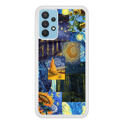 Van Gogh Millions of Stories Samsung Galaxy A32 Case-Oxvistore