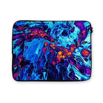 Vaporwave Fluid Iridescent Laptop Sleeve Protective Cover