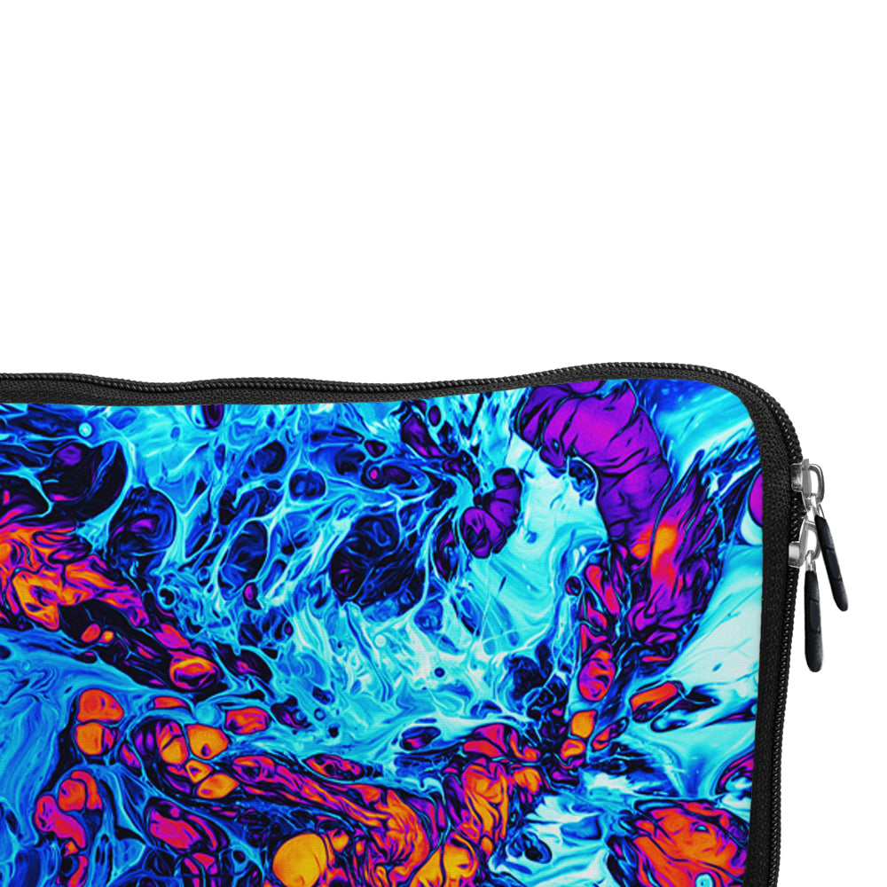 Vaporwave Fluid Iridescent Laptop Sleeve Protective Cover