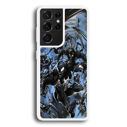 Venom Moving Together Samsung Galaxy S21 Ultra Case-Oxvistore