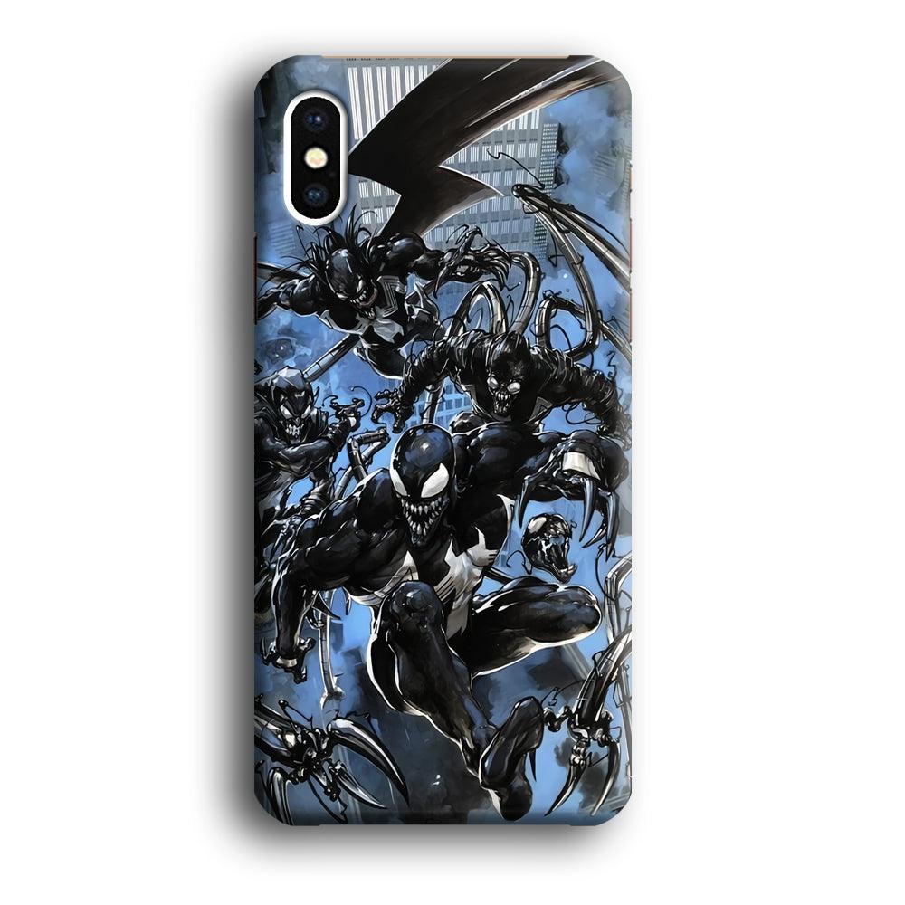 Venom Moving Together iPhone X Case-Oxvistore