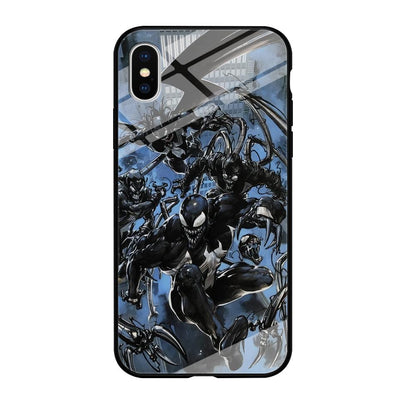 Venom Moving Together iPhone X Case-Oxvistore