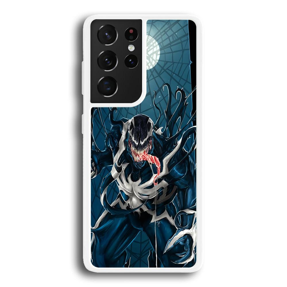 Venom Power from The Moon Samsung Galaxy S21 Ultra Case-Oxvistore