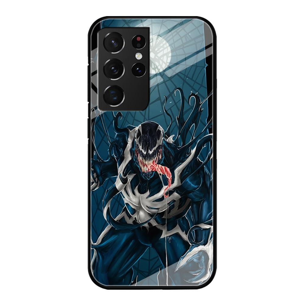 Venom Power from The Moon Samsung Galaxy S21 Ultra Case-Oxvistore