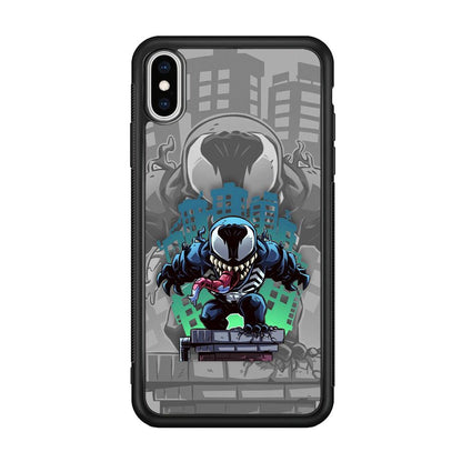 Venom Statue for The Town iPhone XS Case-Oxvistore