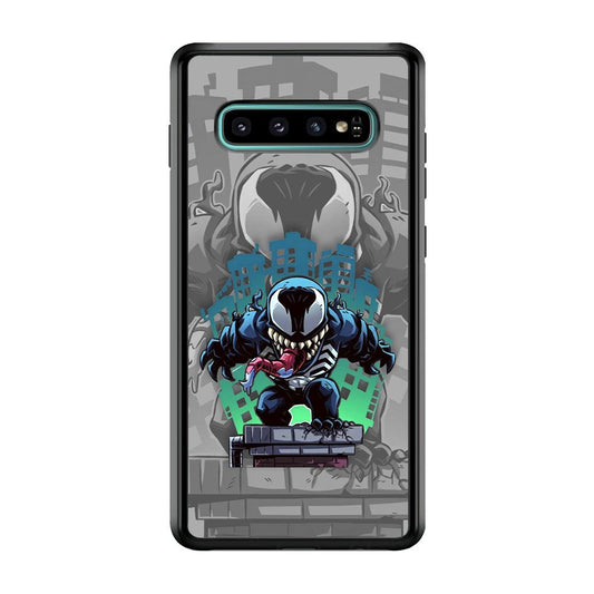 Venom Statue for The Town Samsung Galaxy S10 Plus Case-Oxvistore