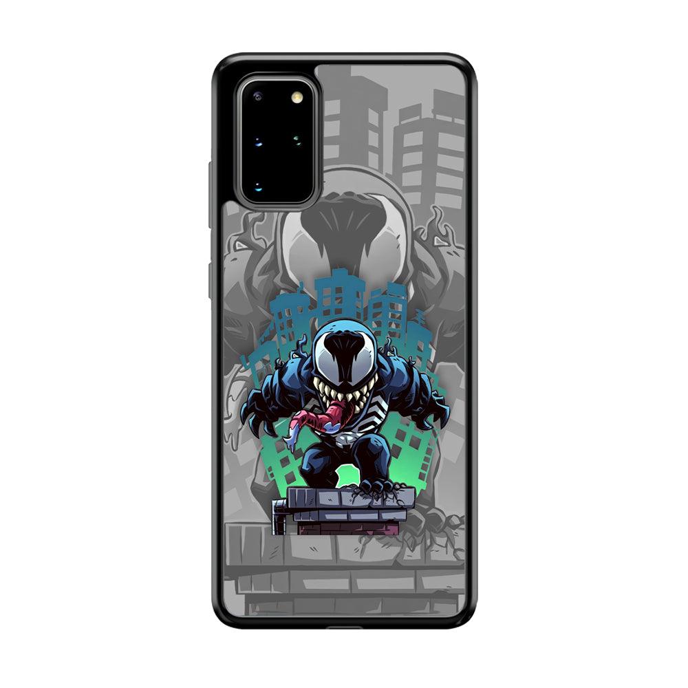 Venom Statue for The Town Samsung Galaxy S20 Plus Case-Oxvistore