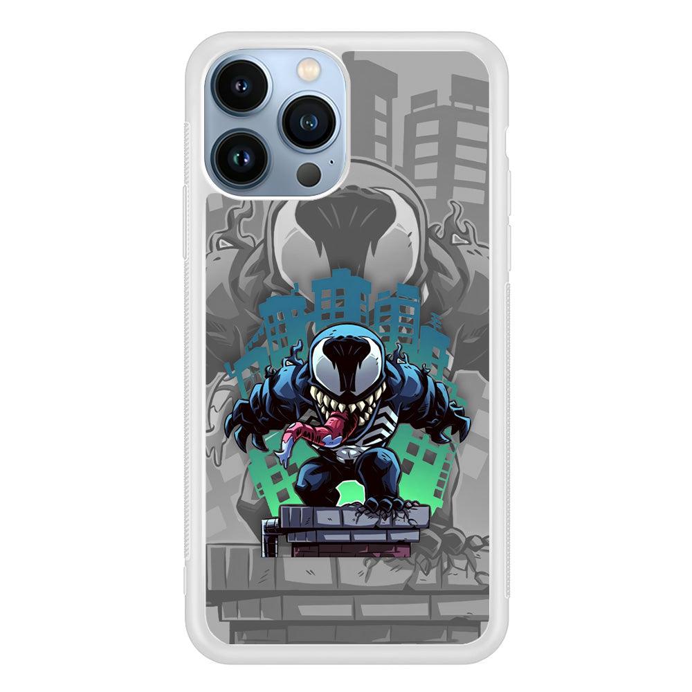 Venom Statue for The Town iPhone 14 Pro Case-Oxvistore