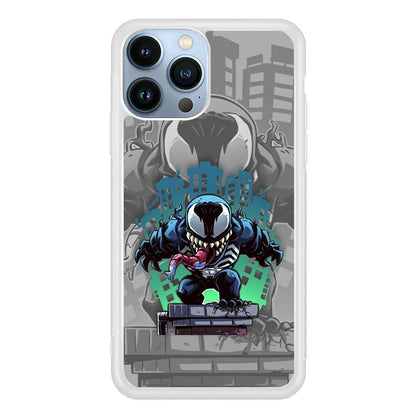 Venom Statue for The Town iPhone 15 Pro Max Case-Oxvistore