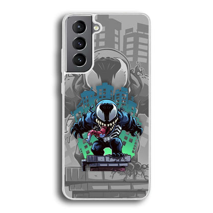 Venom Statue for The Town Samsung Galaxy S21 Case-Oxvistore