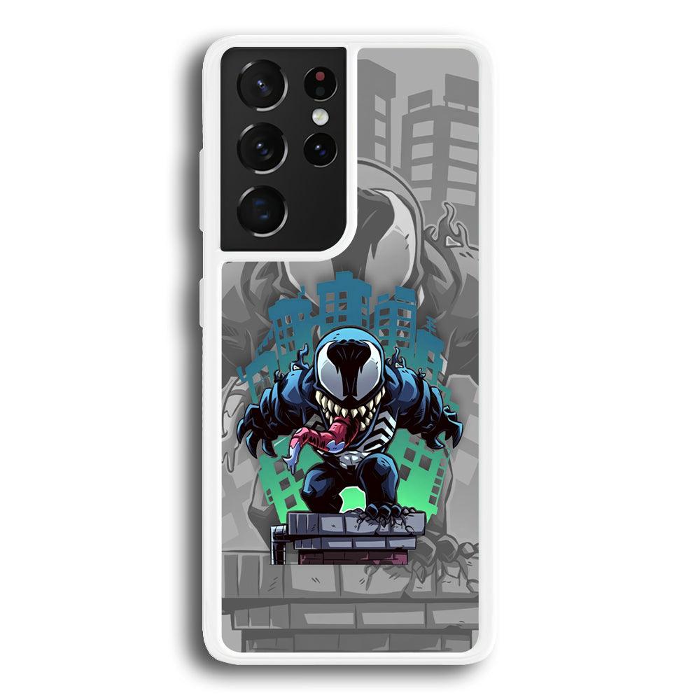 Venom Statue for The Town Samsung Galaxy S21 Ultra Case-Oxvistore