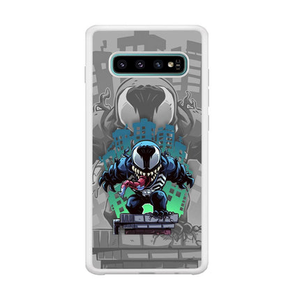 Venom Statue for The Town Samsung Galaxy S10 Plus Case-Oxvistore