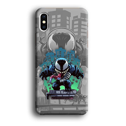 Venom Statue for The Town iPhone X Case-Oxvistore