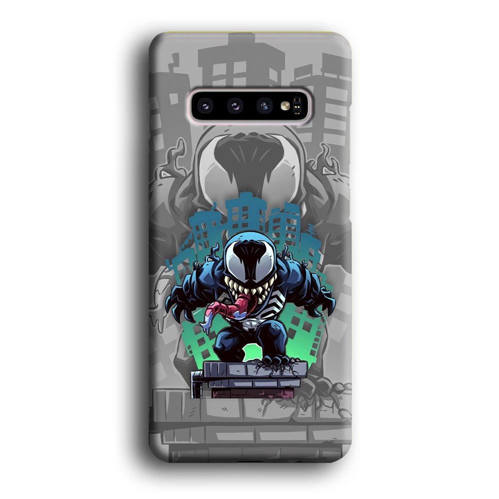 Venom Statue for The Town Samsung Galaxy S10 Plus Case-Oxvistore