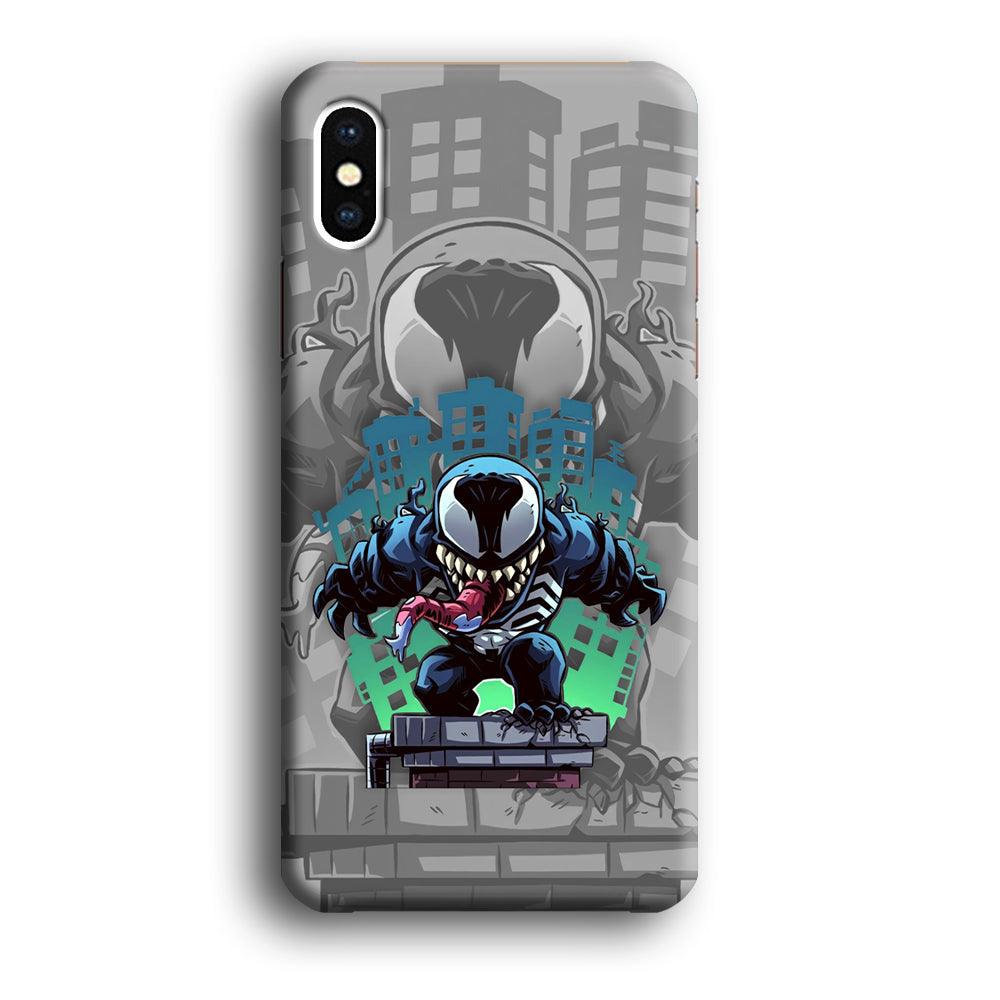 Venom Statue for The Town iPhone XS Case-Oxvistore