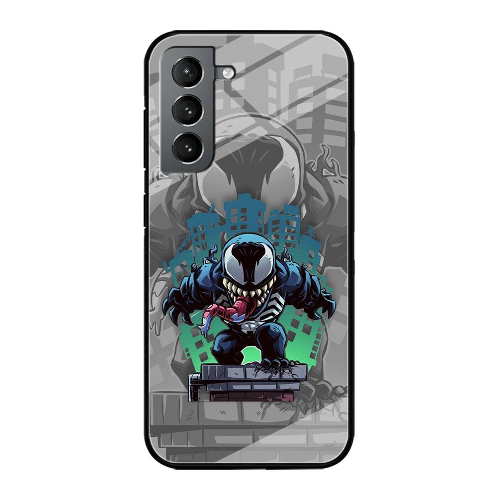 Venom Statue for The Town Samsung Galaxy S21 Plus Case-Oxvistore