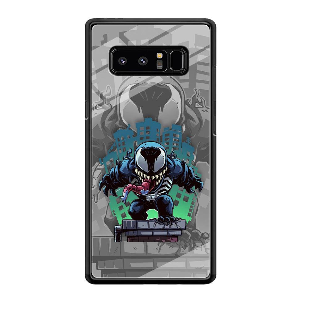 Venom Statue for The Town Samsung Galaxy Note 8 Case-Oxvistore