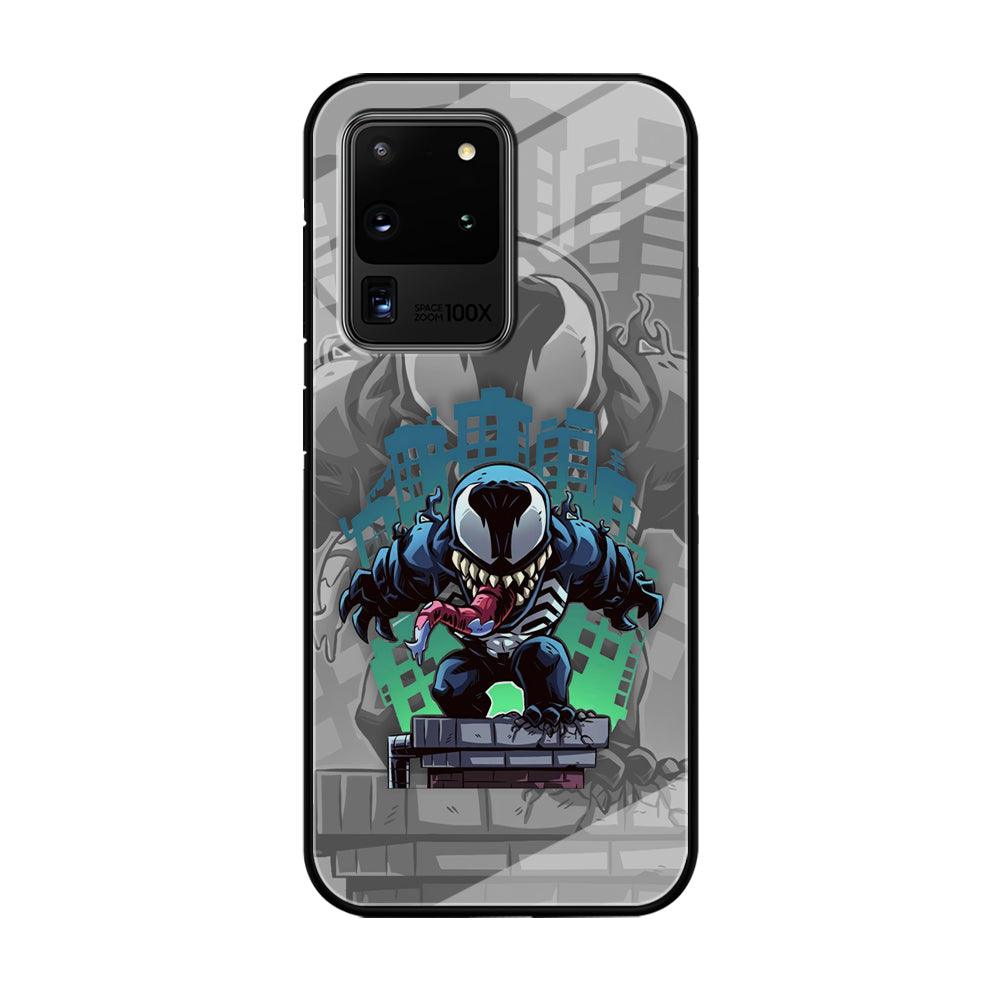 Venom Statue for The Town Samsung Galaxy S20 Ultra Case-Oxvistore