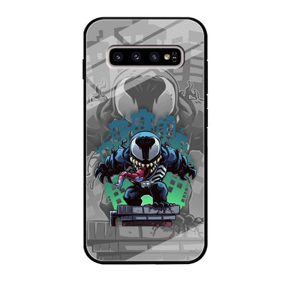 Venom Statue for The Town Samsung Galaxy S10 Plus Case-Oxvistore