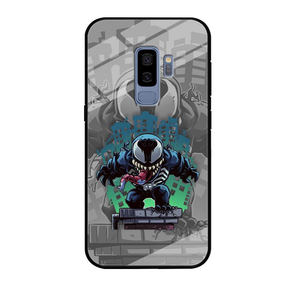 Venom Statue for The Town Samsung Galaxy S9 Plus Case-Oxvistore